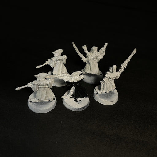 Back of Partially Primed Metal Aeldari Rangers.