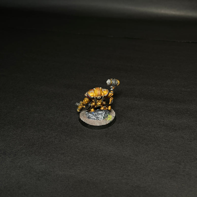 Assembled and Painted Arkanaut Admiral.

Based and Table Ready.