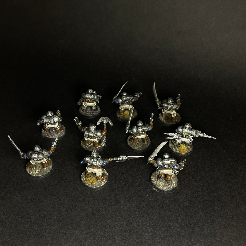 Assembled, Based, and Painted Arkanaut Company.