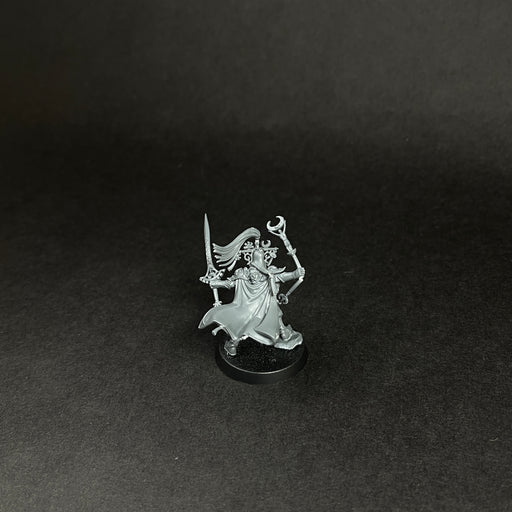Assembled Scinari Loreseeker.

Broken Staff.