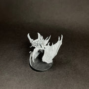 Assembled Winged Tyranid Prime.