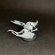 Assembled Winged Tyranid Prime.