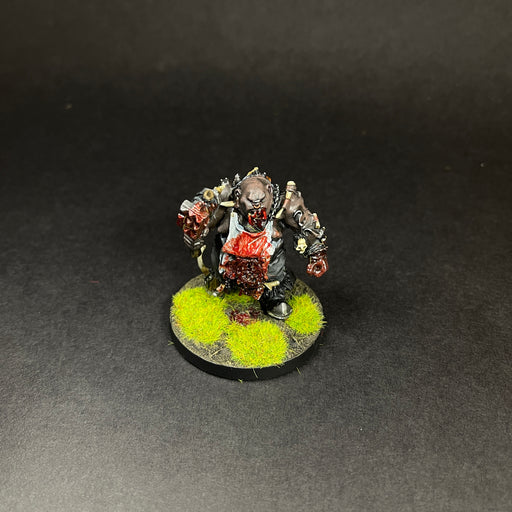 Painted and Based Metal Ogre Butcher.

Out of print.