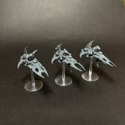 Assembled Drukhari Reavers with stand.

Listing 2.