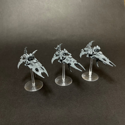 Assembled Drukhari Reavers with stand.

Listing 2.