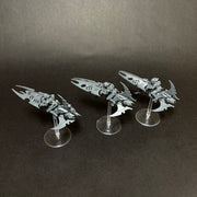 Assembled Drukhari Reavers with stand.

Listing 4.