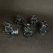 Description:

Primed Death Guard Plague Marines.

5 figures total.

Listing 2.