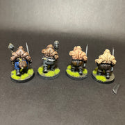 Based and Painted Ogor Mawtribes Gluttons. (x4)

Sword needs Reattached.

Listing 2.