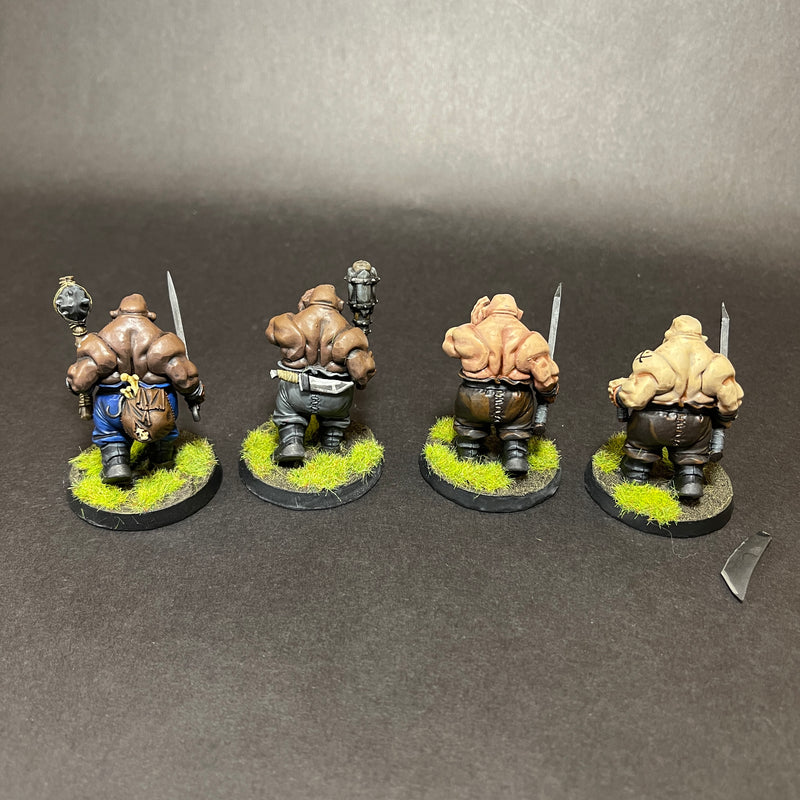 Based and Painted Ogor Mawtribes Gluttons. (x4)

Sword needs Reattached.

Listing 2.