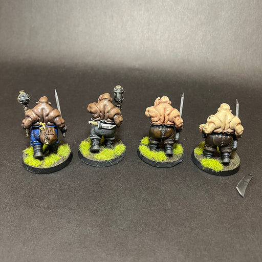Based and Painted Ogor Mawtribes Gluttons. (x4)

Sword needs Reattached.

Listing 2.