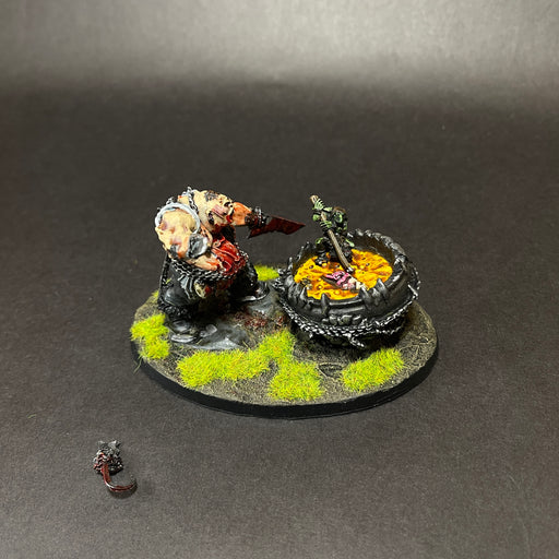 Metal, Based, and Painted Slaughter Master.

Broken Hook.

Golbin and Ogor Loose.