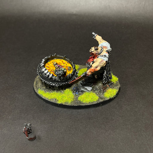 Metal, Based, and Painted Slaughter Master.

Broken Hook.

Golbin and Ogor Loose.