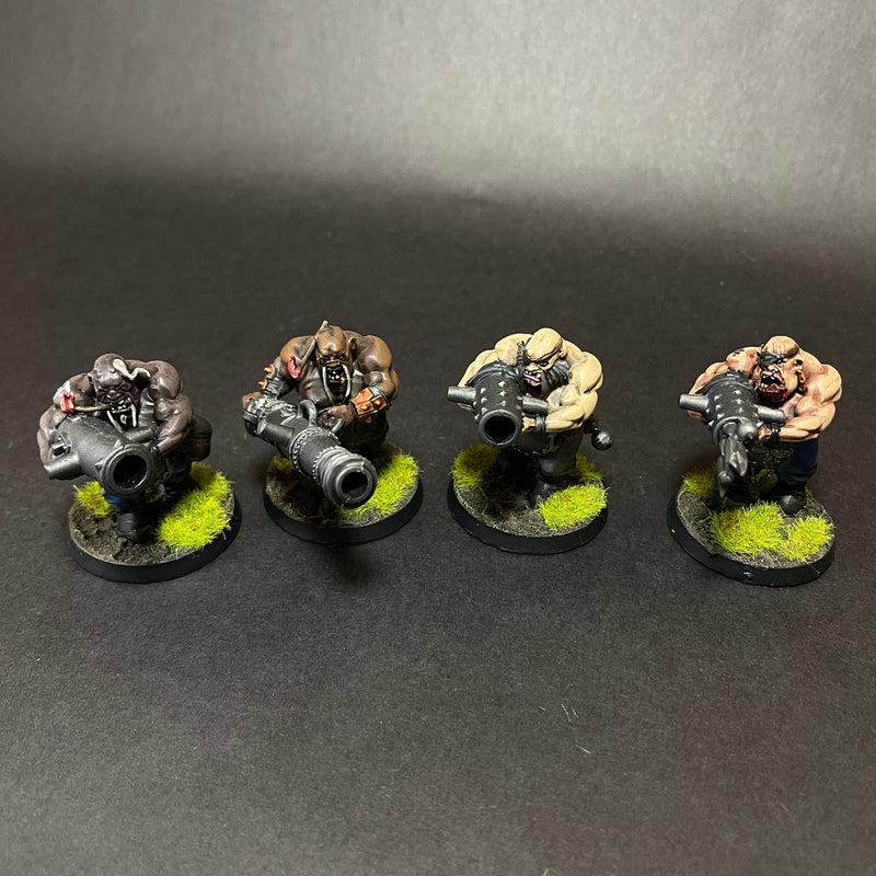 Painted and Based Ogor Mawtribes Leadbelcher.

Listing 1.