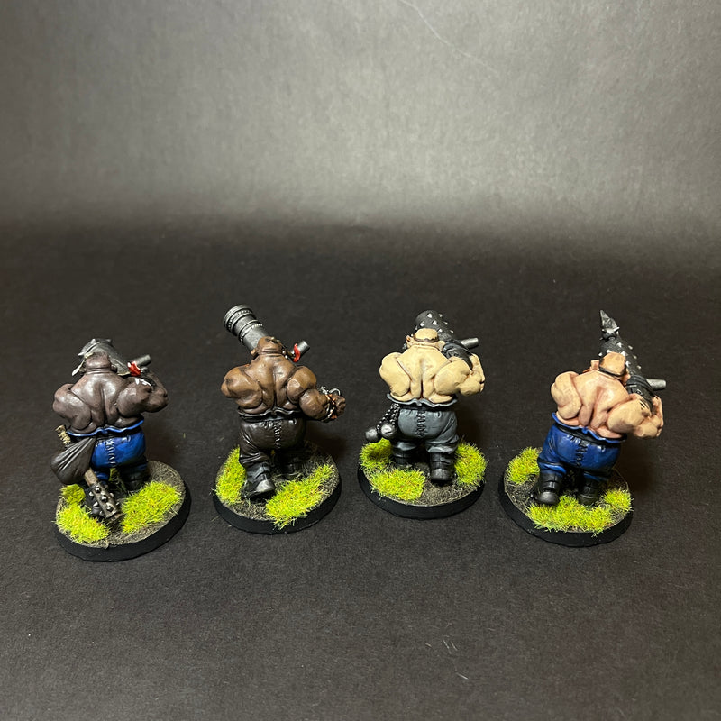 Painted and Based Ogor Mawtribes Leadbelcher.

Listing 1.