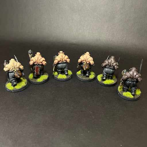 Based and Painted Ogor Mawtribes Gluttons. (x6)

Several Bits need Reglued.

Listing 1.