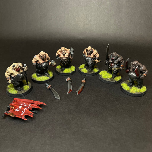 Based and Painted Ogor Mawtribes Gluttons. (x6)

Several Bits need Reglued.

Listing 1.