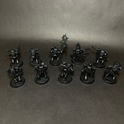 Primed and Assembled Chaos Space Marines Nemisis Claw Killteam.