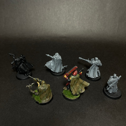 Assembled, Partially Painted, and Based Gaunt's Ghosts.