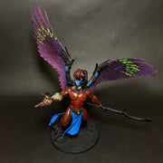 Assembled, Painted and Primed Magnus the Red.