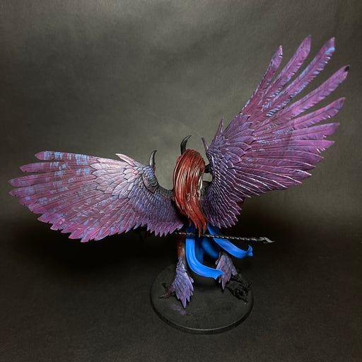 Assembled, Painted and Primed Magnus the Red.