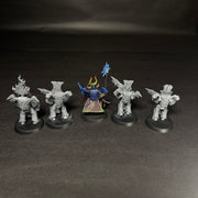 Built and Partially Painted Thousand Sons Rubric Marines (x5)

Listing 2.
