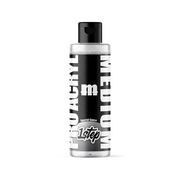 A clear plastic bottle of Monument Hobbies: Pro Acryl Paint - 1-Step (22ml) with a black cap and bold white text on a white background.
