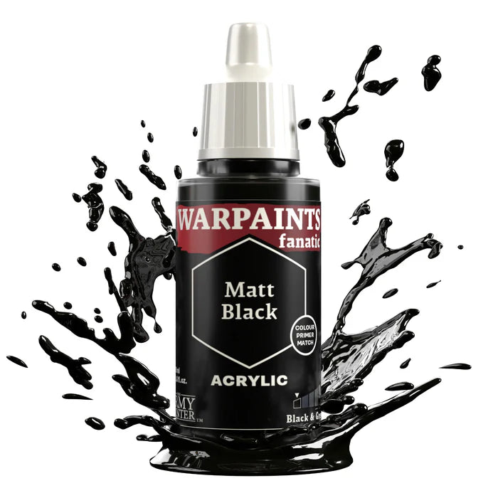 Army Painter Warpaint Fanatic: Black, White & Grey (18ml)