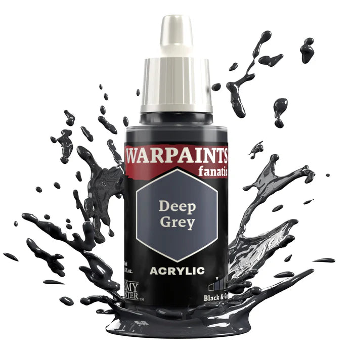 Army Painter Warpaint Fanatic: Black, White & Grey (18ml)