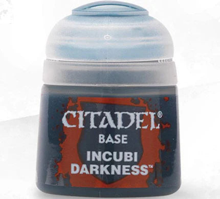 Warhammer Colour Base Paints: Incubi Darkness (12ml)