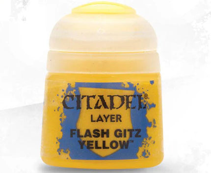 Citadel Layer Paints: Flash Gitz Yellow (12ml)