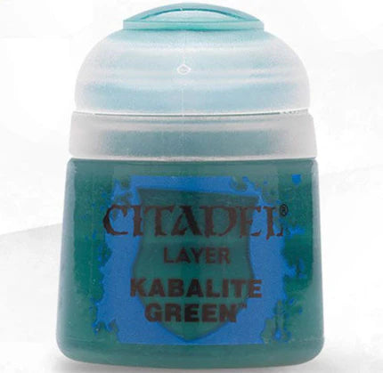 Citadel Layer Paints: Kabalite Green (12ml)