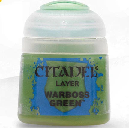 Citadel Layer Paints: Warboss Green (12ml)