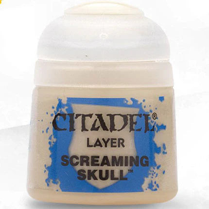 Warhammer Colour Layer Paints: Screaming Skull (12ml)
