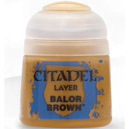 Citadel Layer Paints: Balor Brown (12ml)