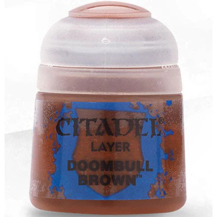 Citadel Layer Paints: Doombull Brown (12ml)