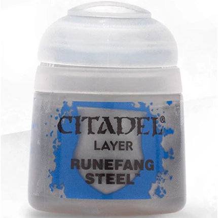 Warhammer Colour Layer Paints: Runefang Steel (12ml)