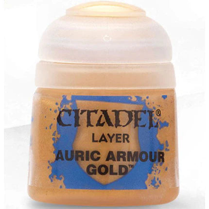 Citadel Layer Paints: Auric Armour Gold (12ml)