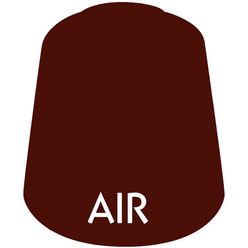 A solid, dark brown fez hat silhouette matches Citadel Air Paints: Mournfang Brown (24ml), with "AIR" in white capitals near the base.