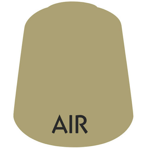 A 24ml bottle of Citadel Air Paints: Ushabti Bone, perfect for testing paint shades or airbrush techniques.