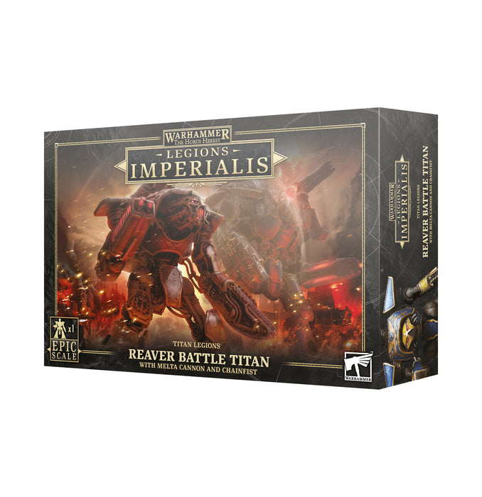 Horus Heresy: Legions Imperialis: Reaver Titan with Melta Cannon & Chainfist