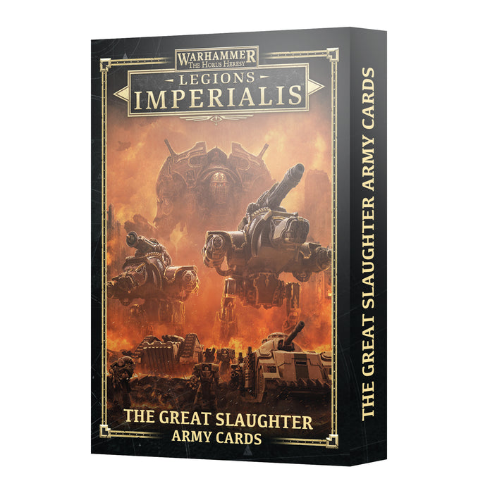 Horus Heresy: Legions Imperialis: The Great Slaughter Army Cards