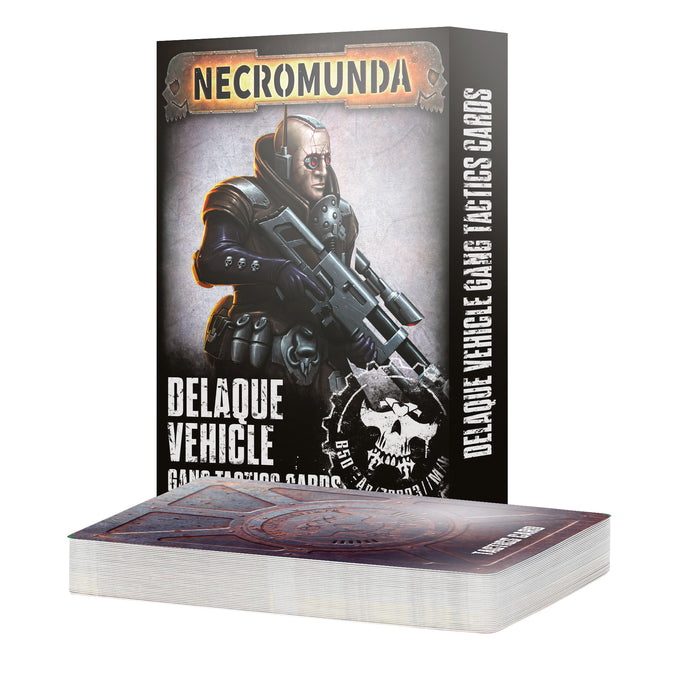 Necromunda: Delaque Gang Vehicle Tactic Cards