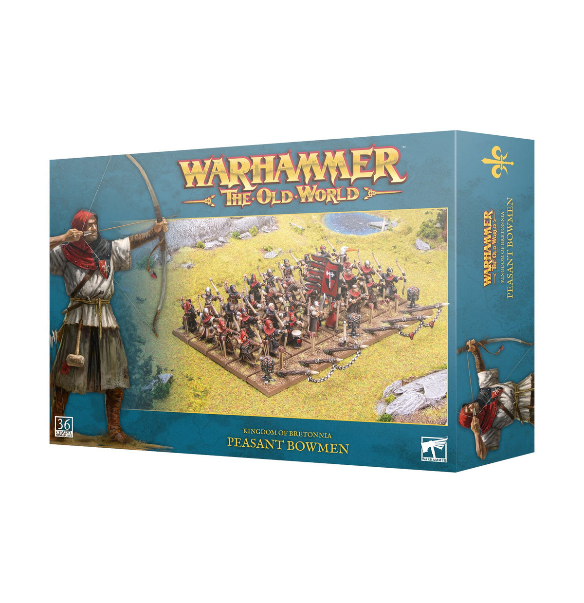 Warhammer The Old World: Kingdom of Bretonnia - Peasant Bowman ...