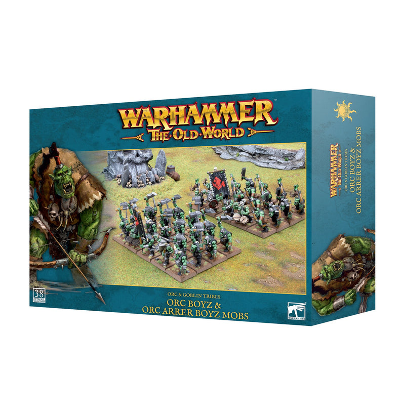 Warhammer The Old World: Orc & Goblin Tribes - Boyz & Arrer Boyz Mob