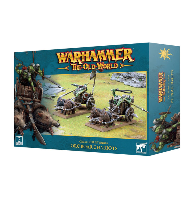 Warhammer The Old World: Orc & Goblin Tribes - Boar Chariots