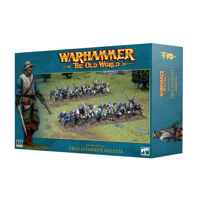 *Pre-Order* Warhammer The Old World: Empire of Man - Free Company Militia