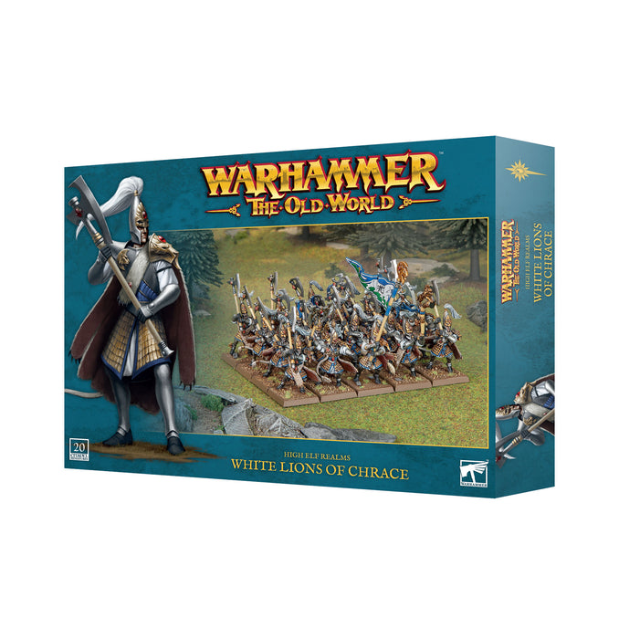 *Pre-Order* Warhammer The Old World: High Elf Realms - White Lions of Chrace