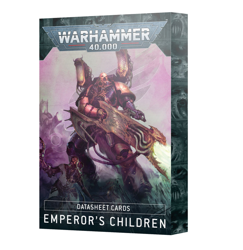 Warhammer 40k: Emperor's Children - Datasheet Cards