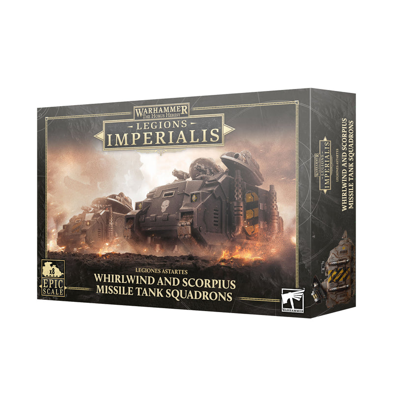Horus Heresy: Legions Imperialis - Whirlwind & Skorpius Missile Tank Squadron