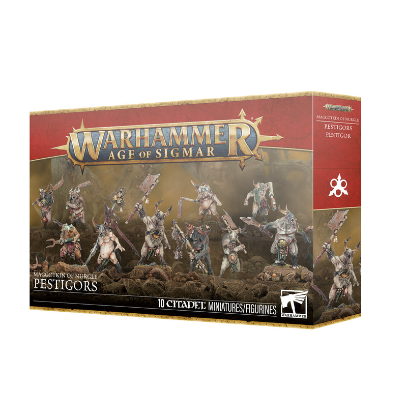 This kit comprises 54 plastic components and 10x Citadel 32mm Round Bases. These miniatures require assembly and are supplied unpainted